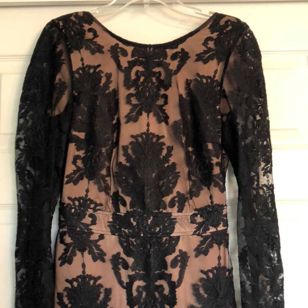 Free People Black Back-less Dress